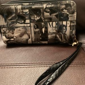 Michelle Obama inspired wrist wallet
